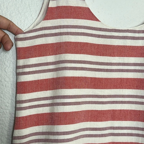 Lovers + Friends Everglades Mini Dress Sleeveless Linen Blend Womens Size Small - Picture 4 of 15